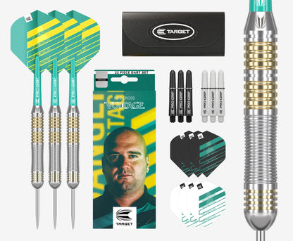 Target Darts Rob Cross Steel Tip Brass Darts 22g
