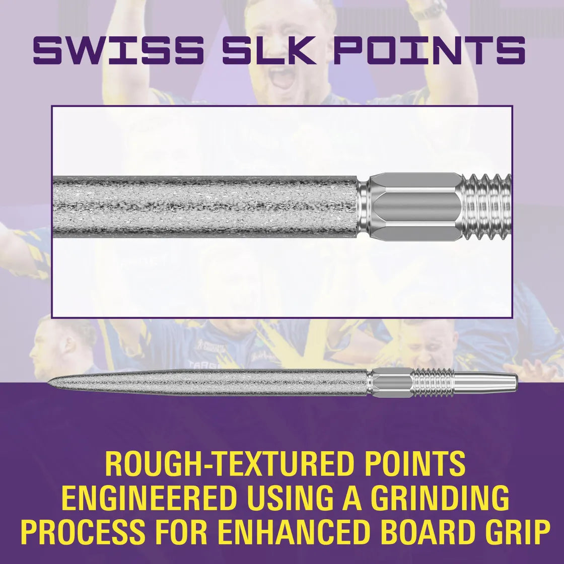 Target Darts Swiss SLK Points Silver 30 mm