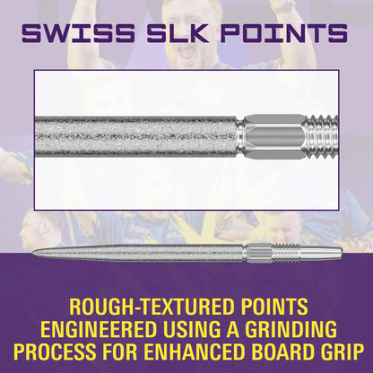 Target Darts Swiss SLK Points Silver 30 mm
