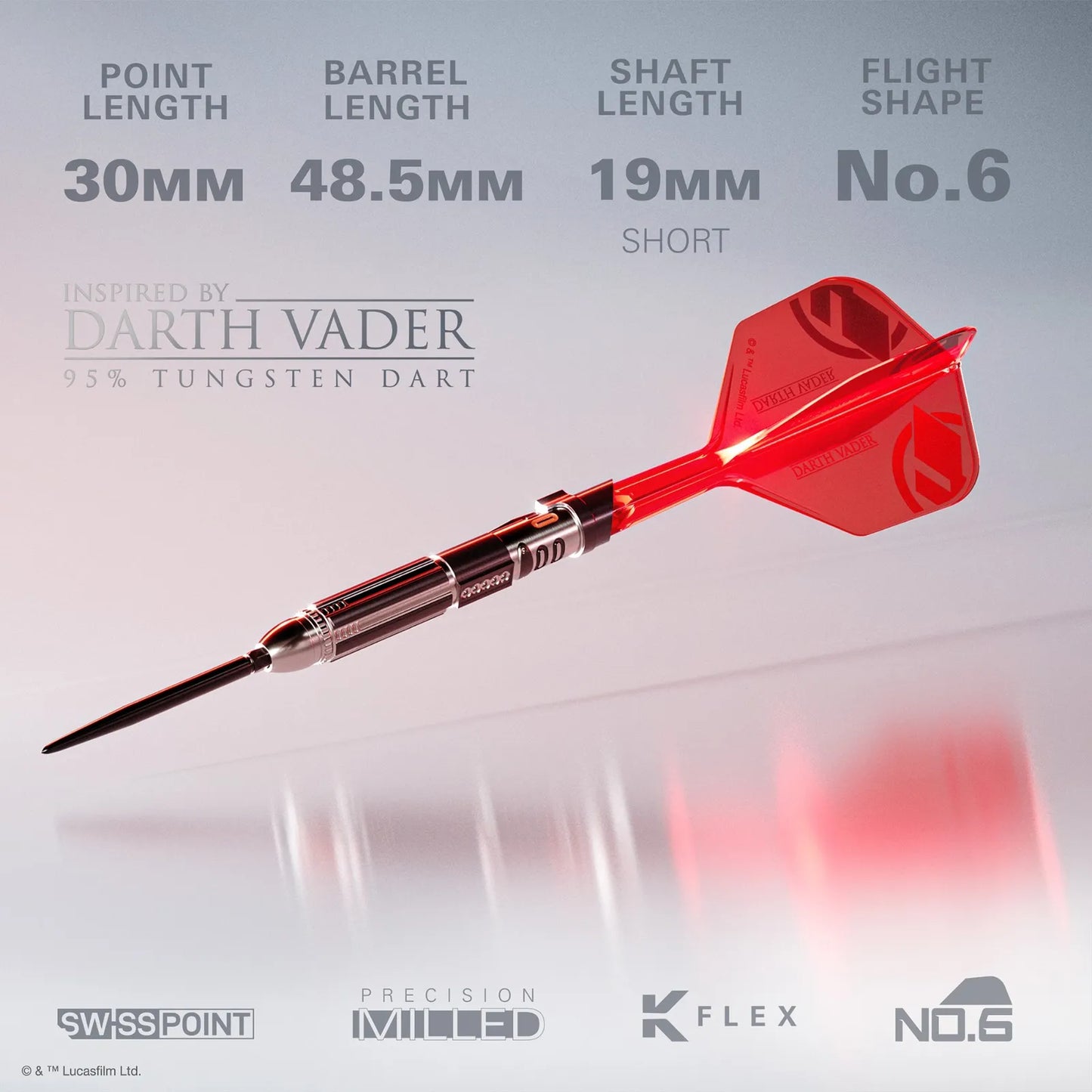 Target Darts Star Wars Darth Vader Lightsaber SP First Edition Box Set