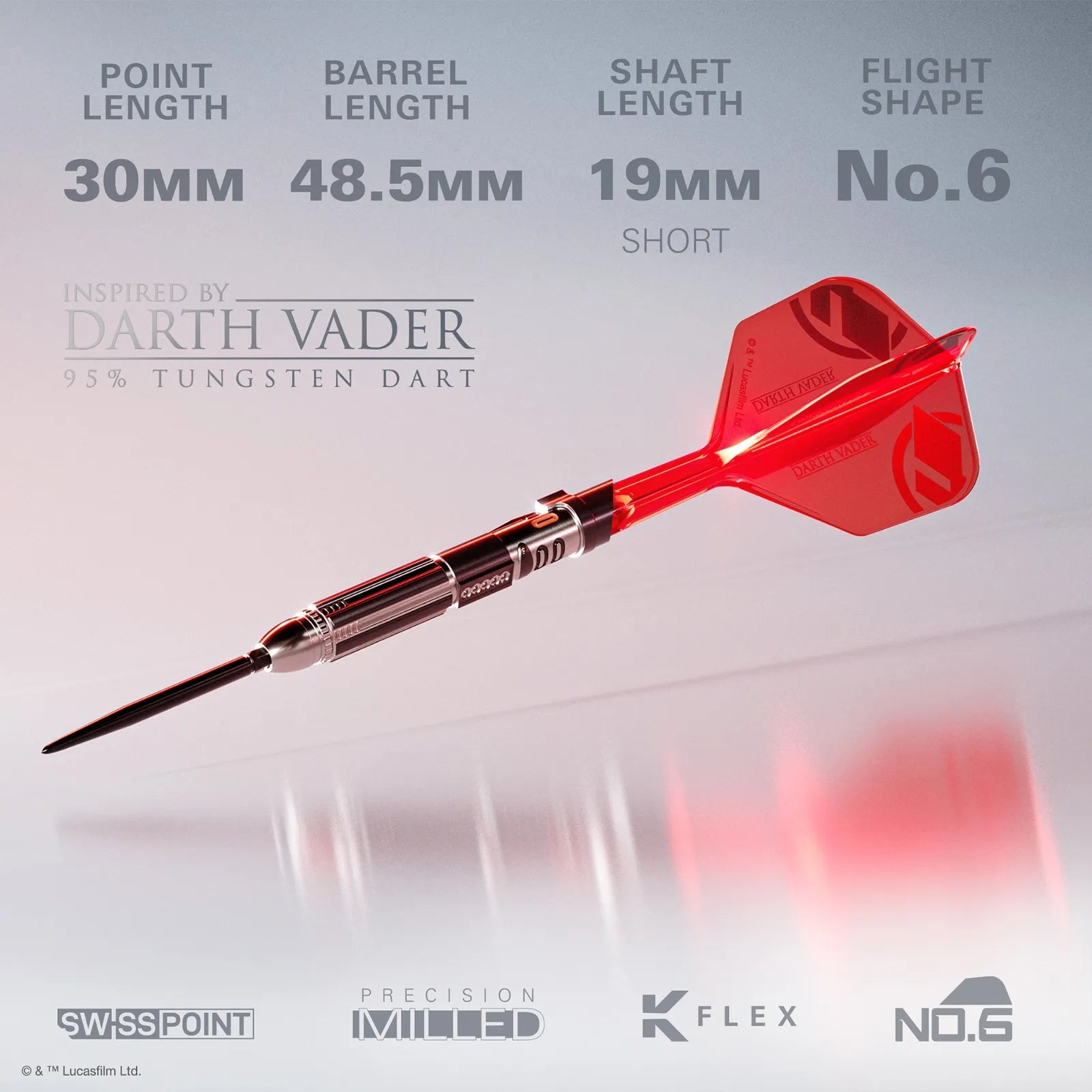 Target Darts Star Wars Darth Vader Lightsaber SP First Edition Box Set