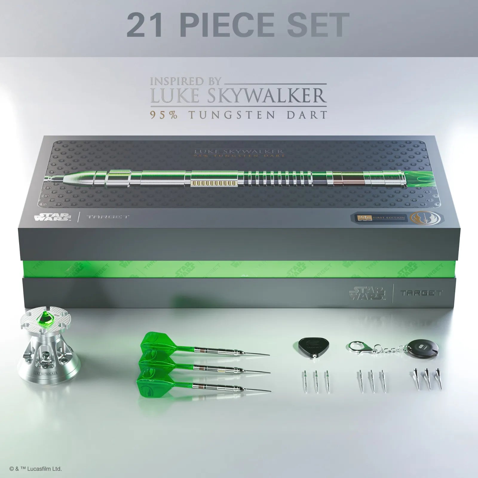 Target Darts Star Wars Luke Skywalker Lightsaber First Edition Box Set