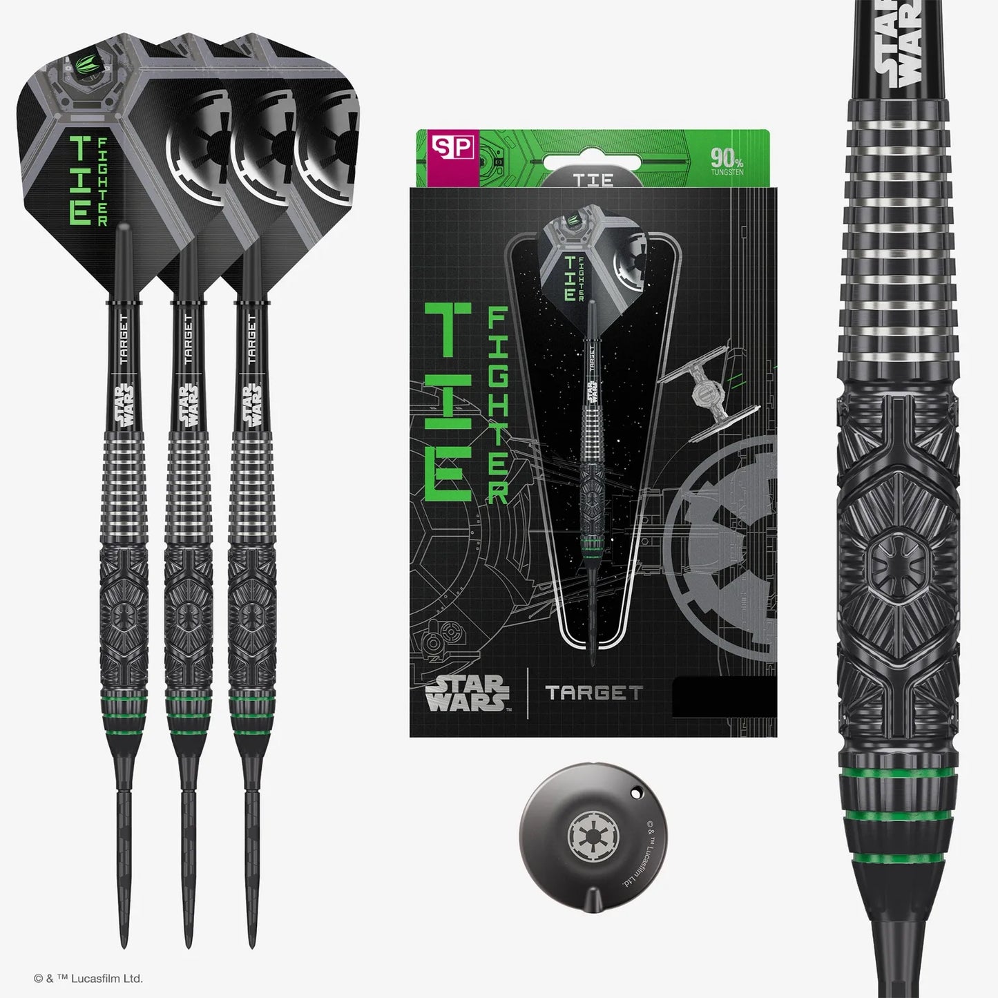 Target Darts Star Wars Tie Fighter Dart Set