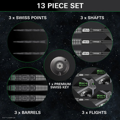 Target Darts Star Wars Tie Fighter Dart Set