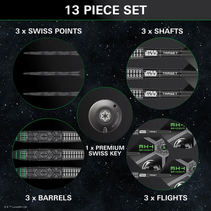 Target Darts Star Wars Tie Fighter Dart Set