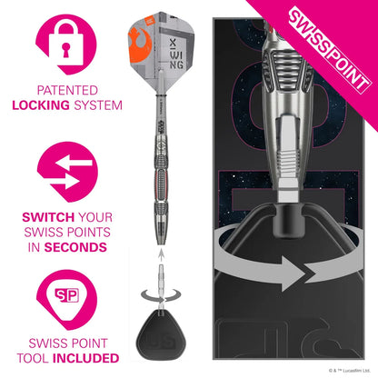 Target Darts Star Wars X-Wing Dart Set