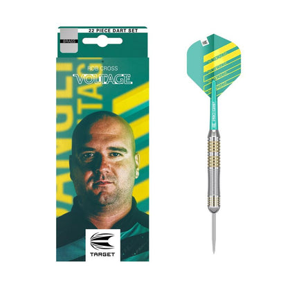 Target Darts Rob Cross Steel Tip Brass Darts 22g