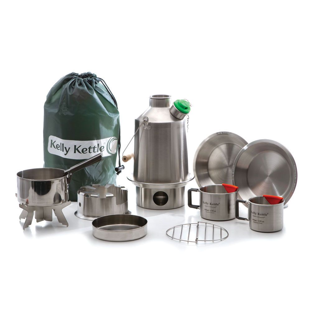 Kelly Kettle Ultimate Scout Kit Stainless Steel