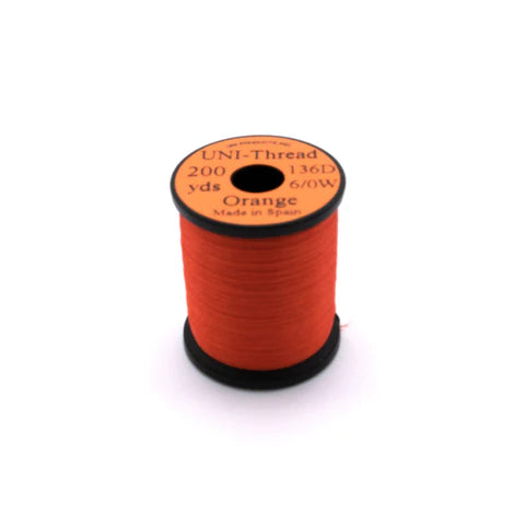 Uni-Thread Orange 200yd 6/0