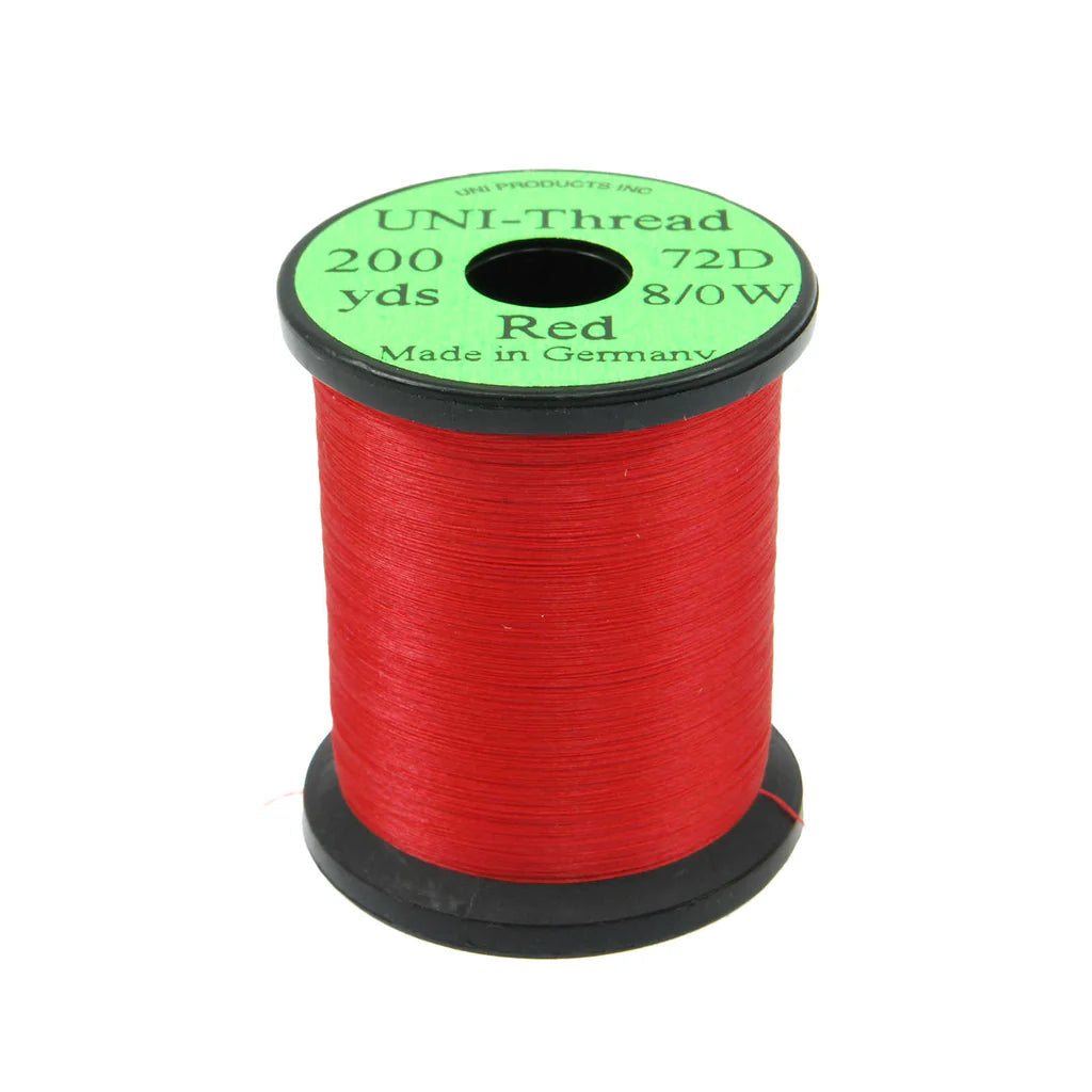 Uni-Thread Red 50yd 8/0