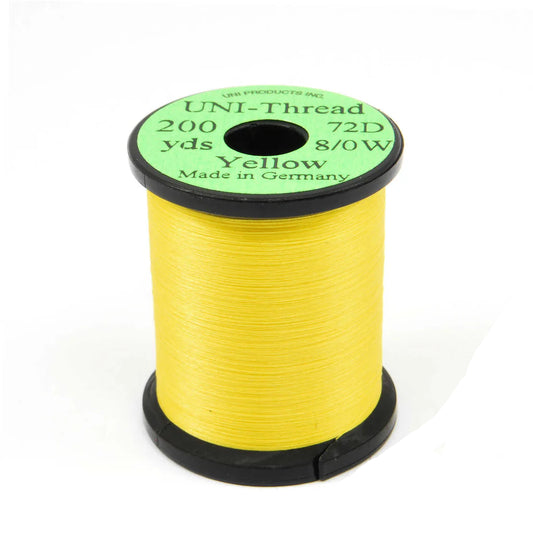 Uni-Thread Yellow 200yd 8/0