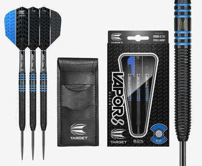 Target Darts Vapor8 Black and Blue 24 g