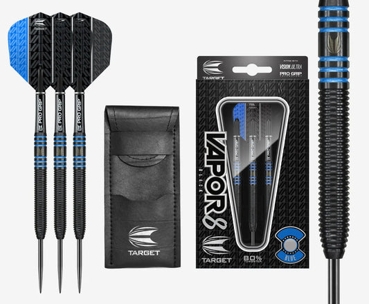 Target Darts Vapor8 Black and Blue 24 g