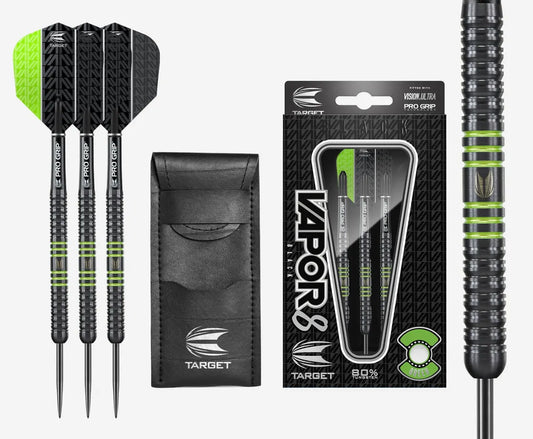 Target Darts Vapor8 Black and Green 23 g