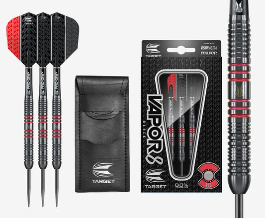 Target Darts Vapor8 Black and Red 25 g