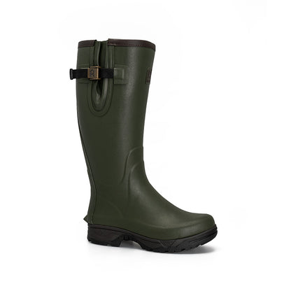 Rouchette Veneur Neo Rubber Boots Green Size 9