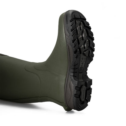 Rouchette Veneur Neo Rubber Boots Green Size 9