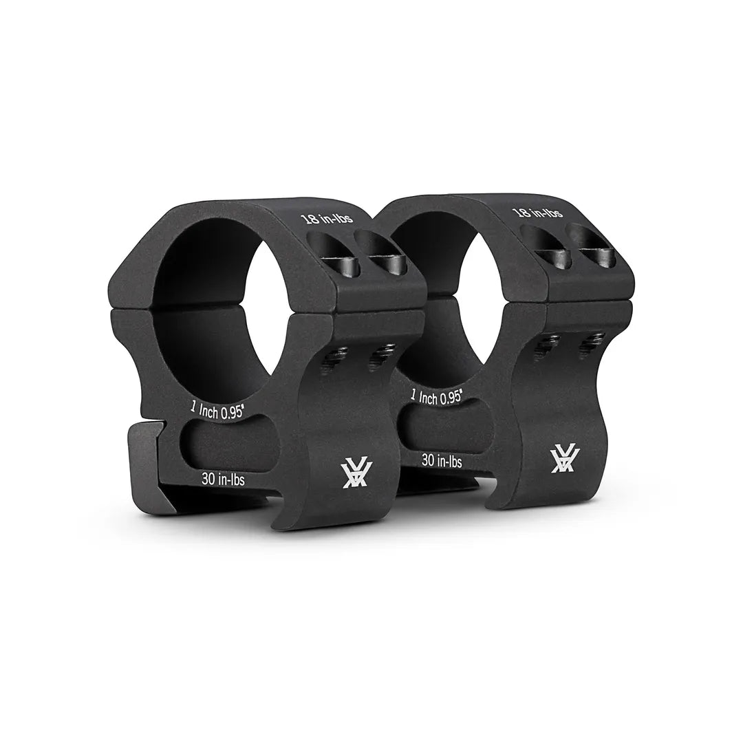Vortex Pro Rifle Scope Rings, 1" Mid