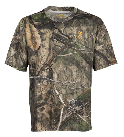 Browning Wasatch Shirt Short-Sleeve Mossy Oak Country DNA Size L