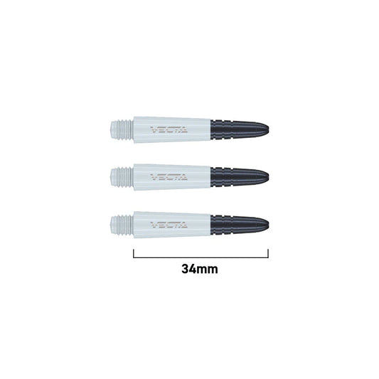 Winmau Vecta Dart Shafts White Short
