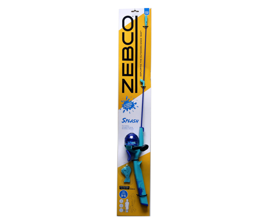 Zebco Splash Spincast Combo Kids Blue 29" 1pc