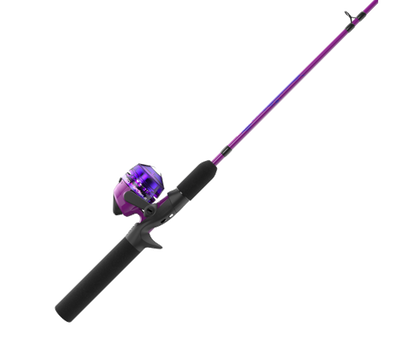 Zebco Splash Junior Spincast Combo Kids Purple
